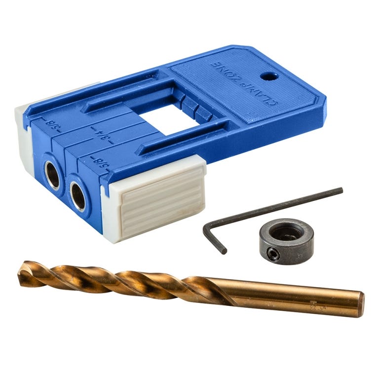 Rockler Doweling Jig Kit with Bit and Stop Collar - full pic 