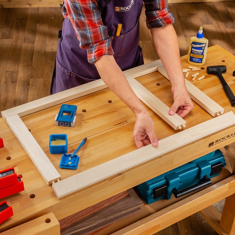 Rockler Doweling Jig Kit with Bit and Stop Collar - full pic 