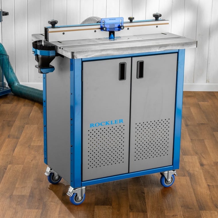 Rockler Steel Router Table Cabinet - full pic 