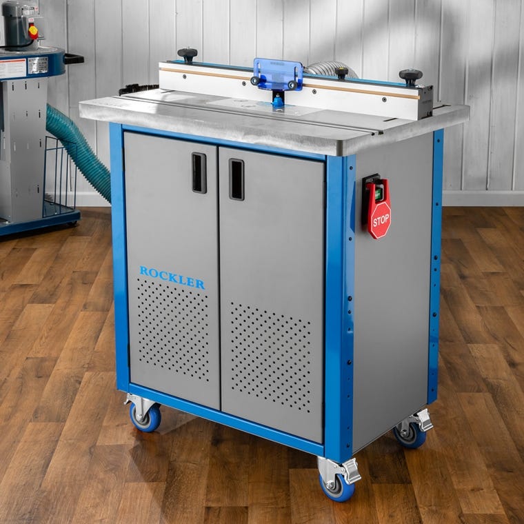 Rockler Steel Router Table Cabinet - full pic 