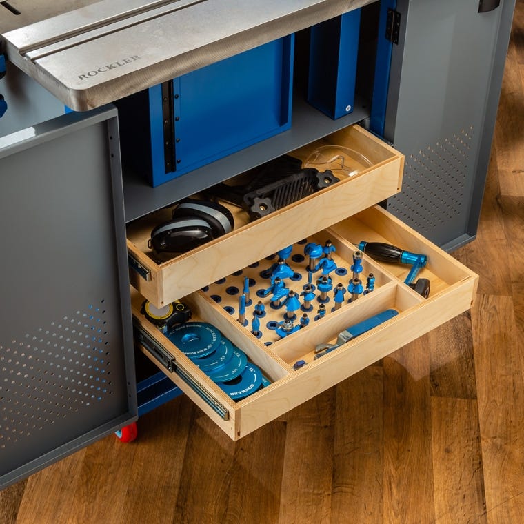 Rockler Steel Router Table Cabinet - full pic 