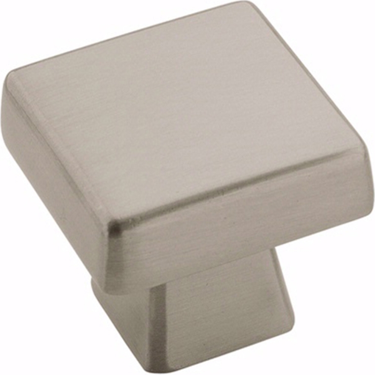 Satin Nickel Blackrock Knob - main pic