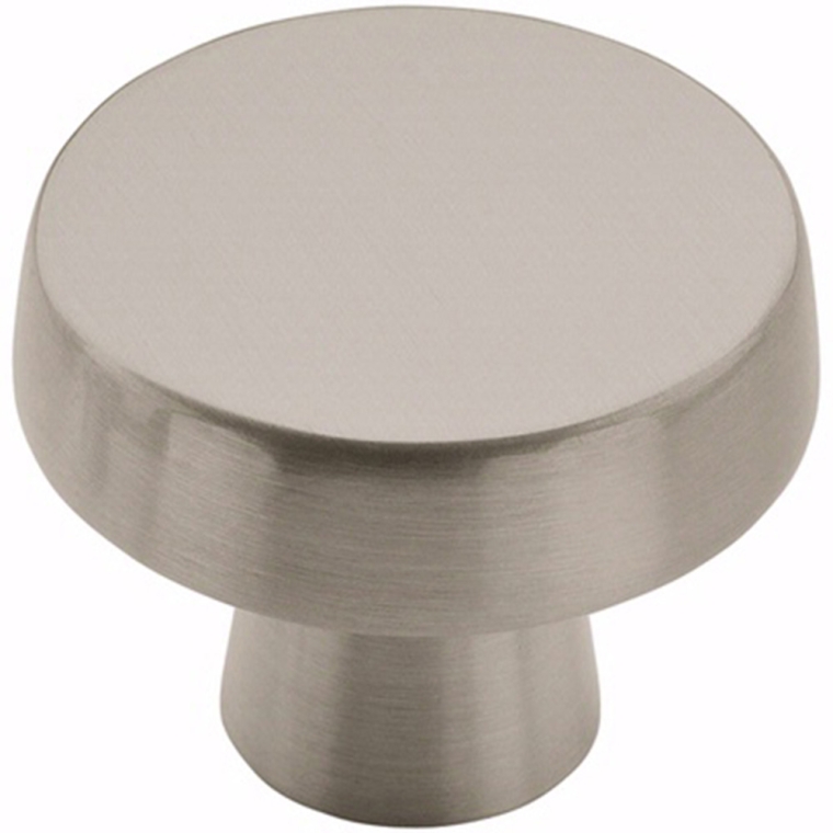 Satin Nickel Blackrock Oversized Knob - main pic