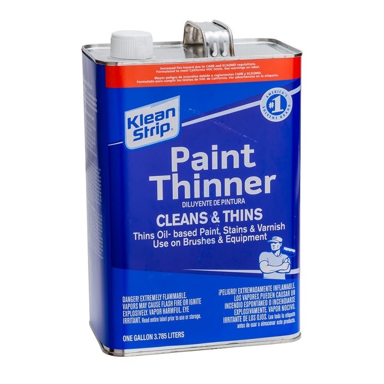 Klean-Strip Paint Thinner for SCAQMD, Gallon - main pic