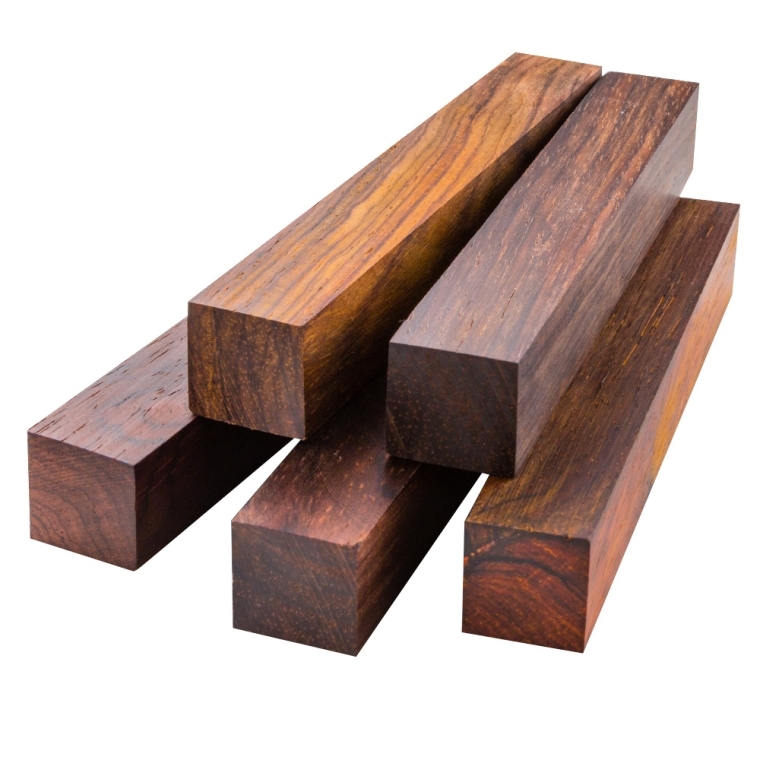 5-Pack Cocobolo Pen Blanks - main pic