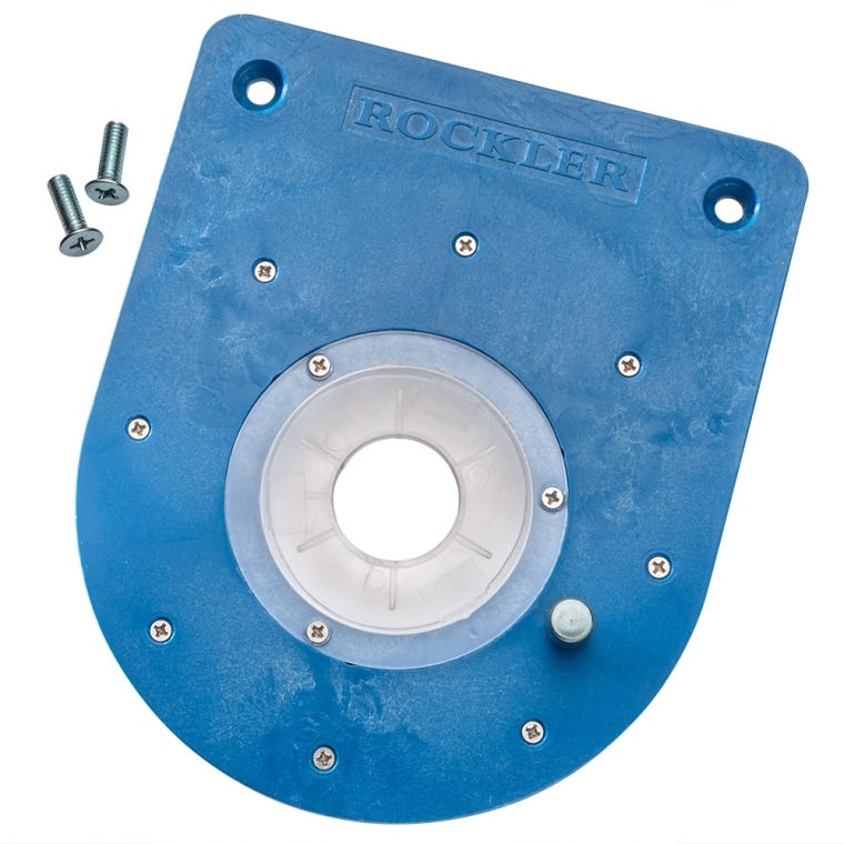 Mid-Size Router Insert Plate Kit for Convertible Benchtop Router Table - main pic