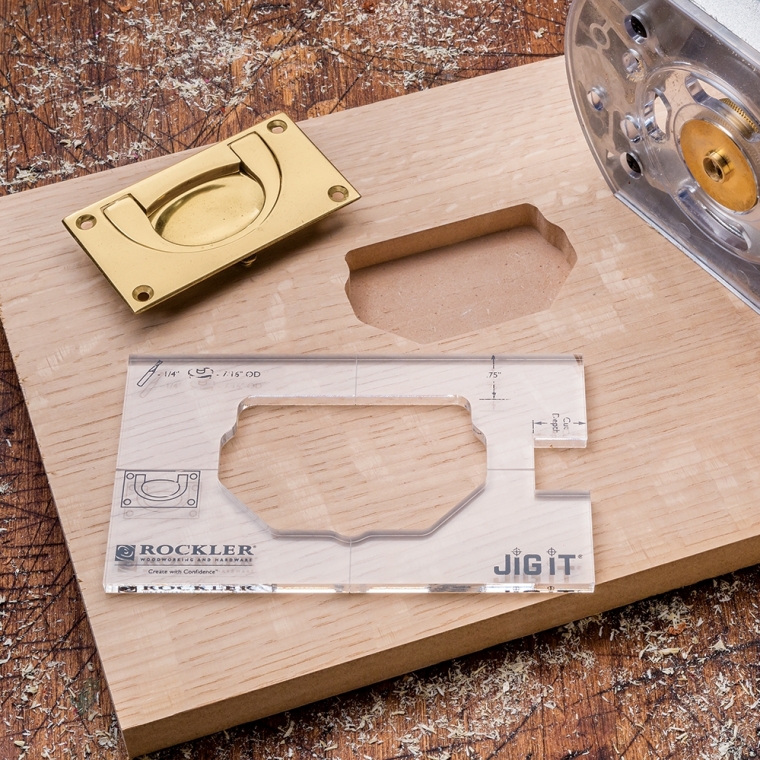 JIG-IT&reg; for 2-1/2''W Rectangular Recessed Pull - full pic 