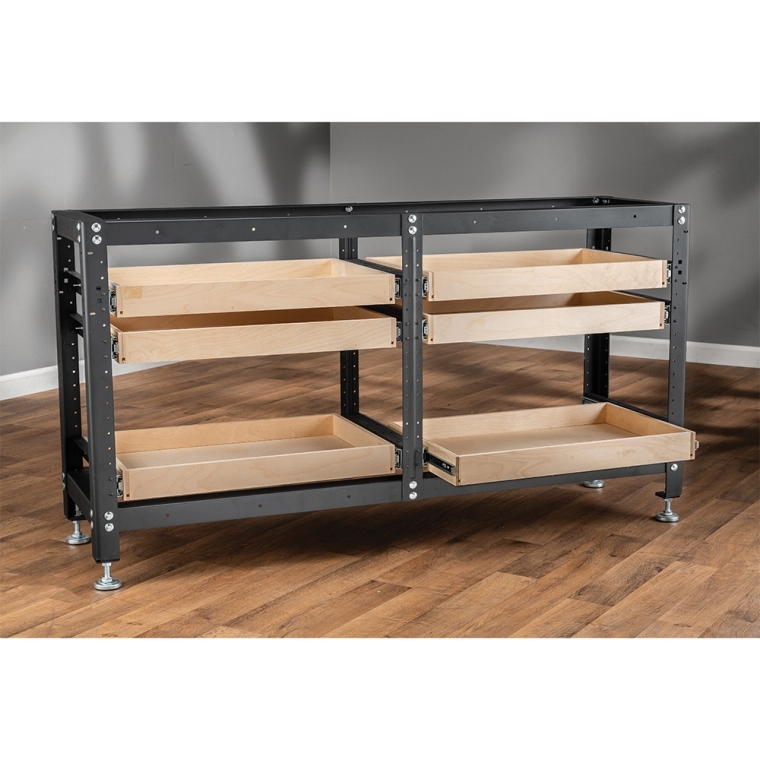 Shelf Brackets for Rockler Rock-Steady Shop Stands, Pair - full pic 