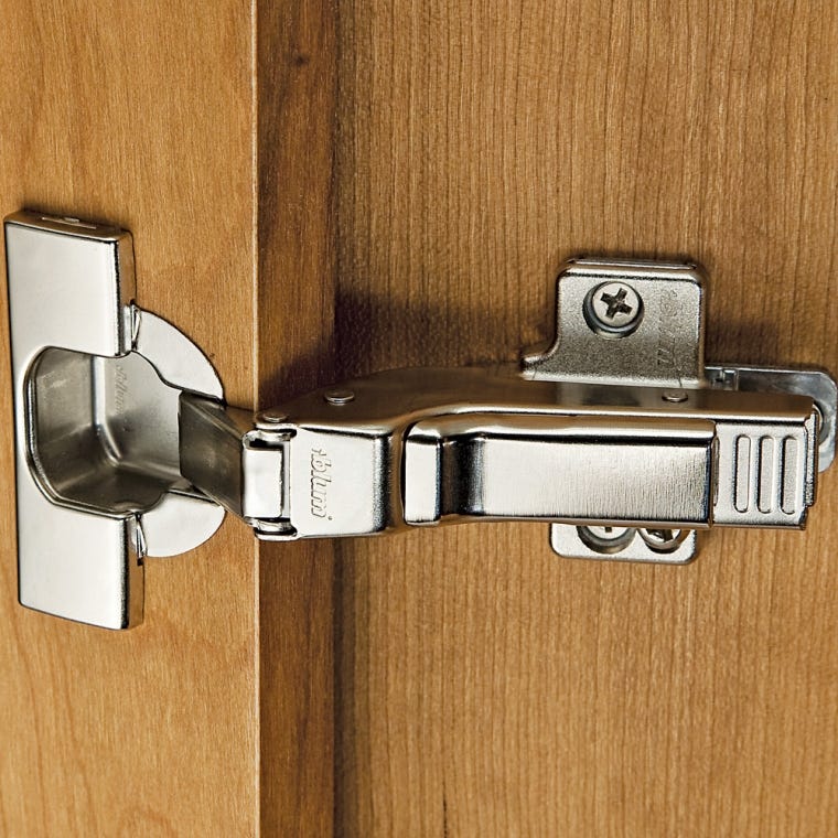 Blum&reg; 120&deg; Snap Close Clip Top  Inset Hinges, Pair - main pic