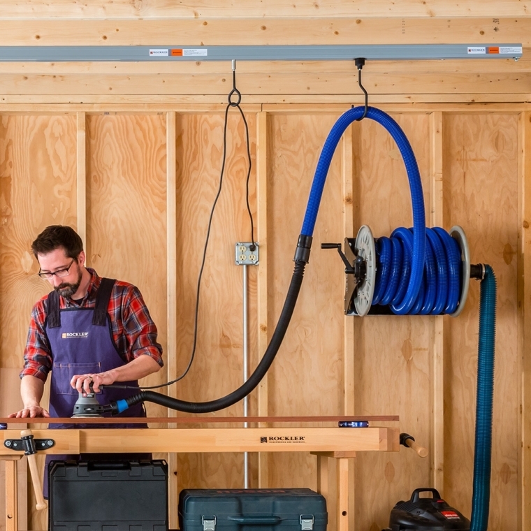 4' Track for Rockler Ceiling Track System - full pic 