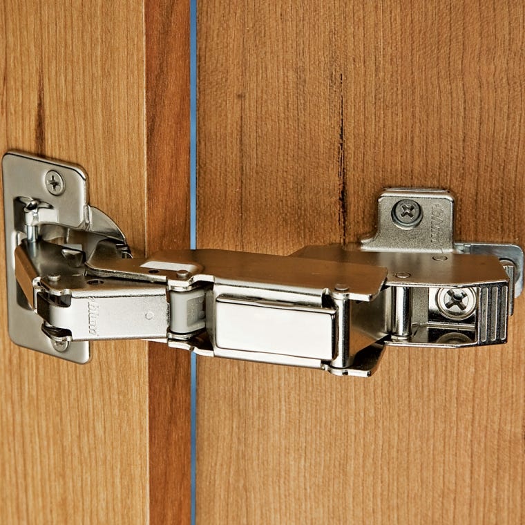 Blum&reg; 170&deg; Snap Close Clip Top Frameless Inset Hinge - full pic 