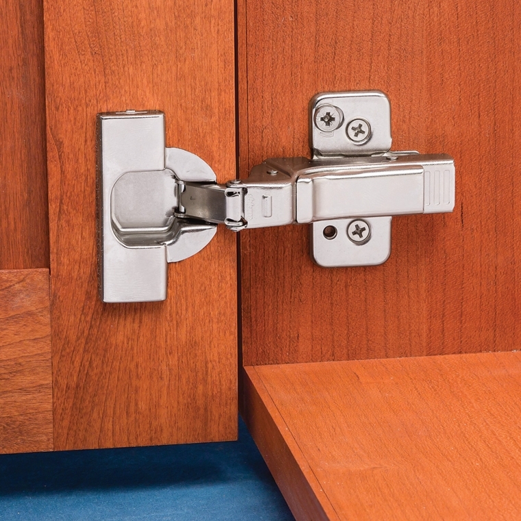 Blum&reg; 95&deg; Thick Door Clip Top Frameless Overlay Hinges - Snap Closing Hinges - main pic