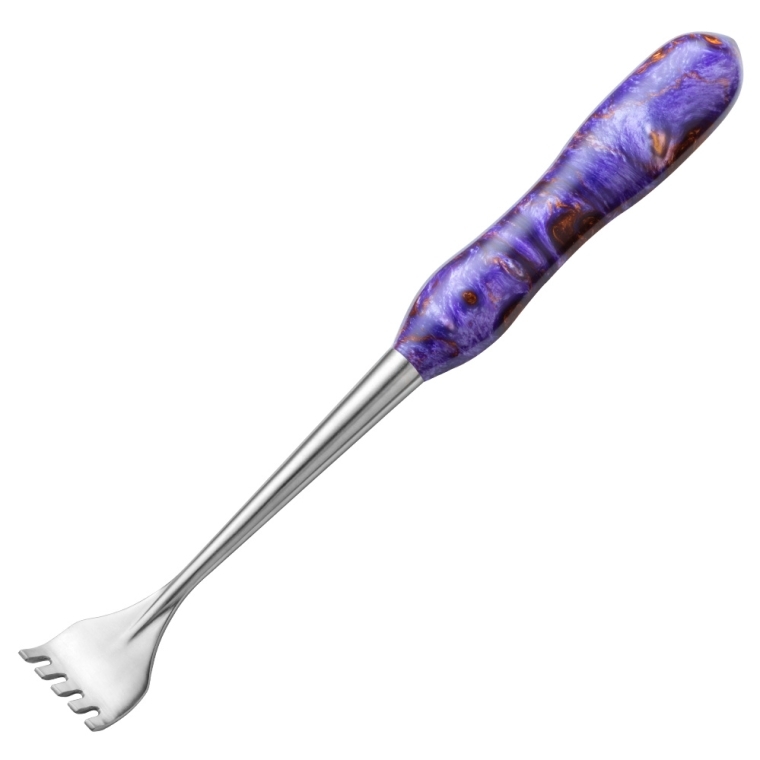 Rockler Stainless Steel Back Scratcher Turning Kit - full pic 