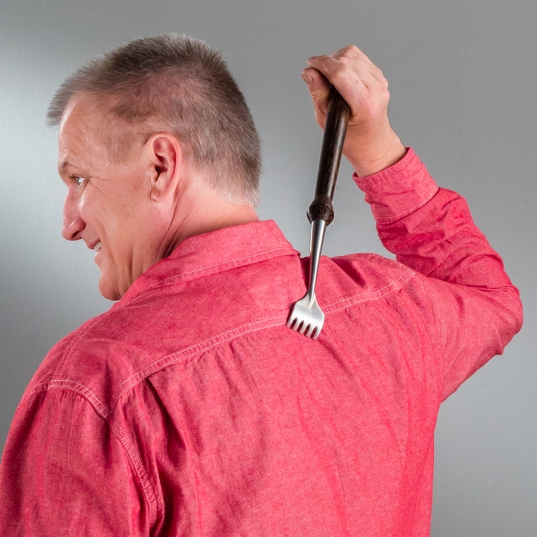 Rockler Stainless Steel Back Scratcher Turning Kit - main pic