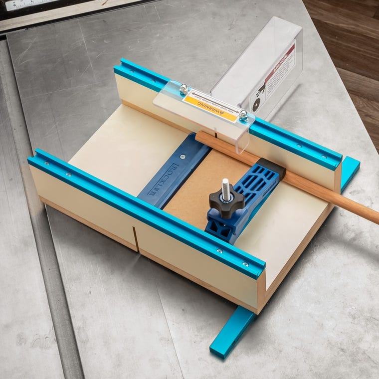 Rockler Table Saw Small Parts Sled - full pic 