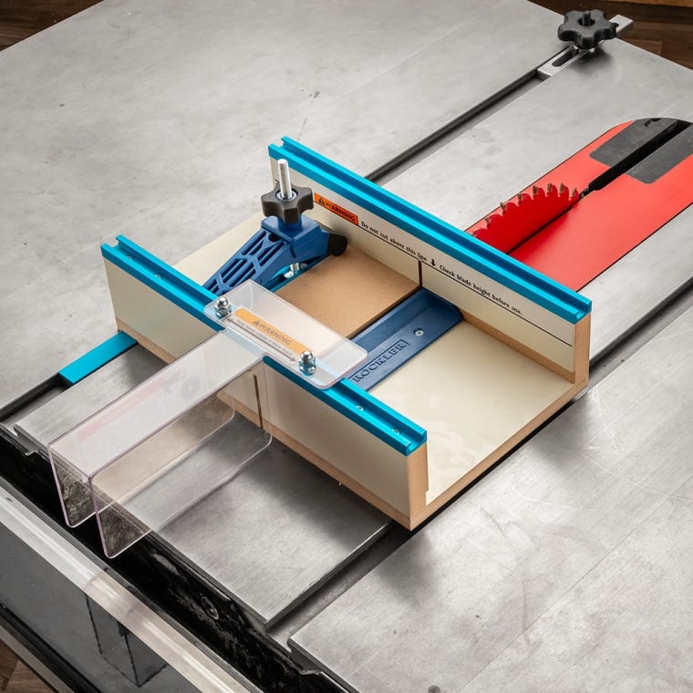 Rockler Table Saw Small Parts Sled - full pic 