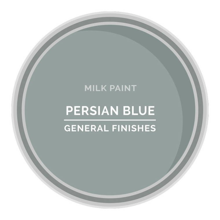 General Finishes Persian Blue Milk Paint, Pint - main pic