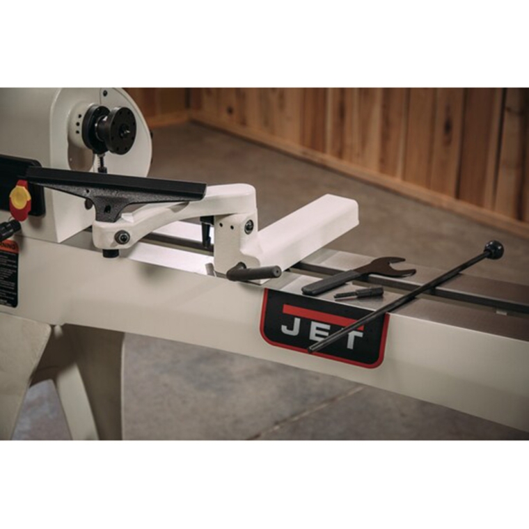 Jet Wood Lathe JWL-1440VSK with Legs, 1HP - full pic 