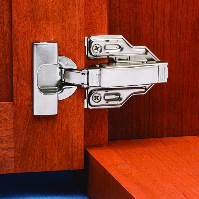 Blum 95&deg; Face Frame Thick Door Hinges, 5/8'' Overlay - full pic 