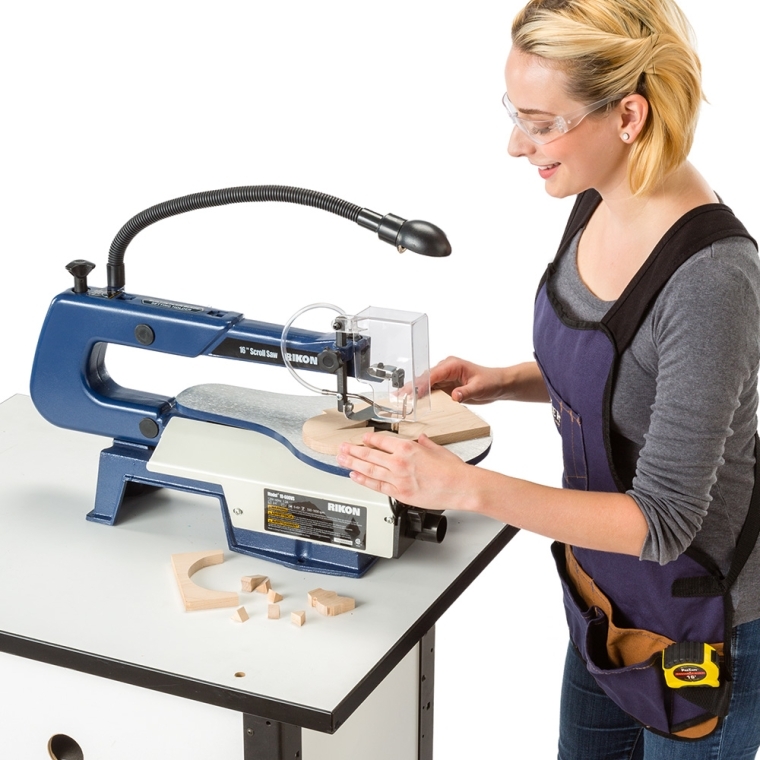 Rikon 10-600VS Variable Speed Scroll Saw with Work Light - full pic 