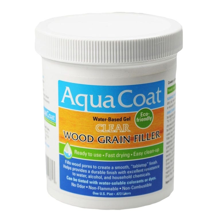 Aqua Coat Clear Wood Grain Filler - full pic 