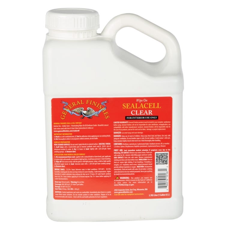 General Finishes Oil-Based Seal-a-Cell, Clear - full pic 