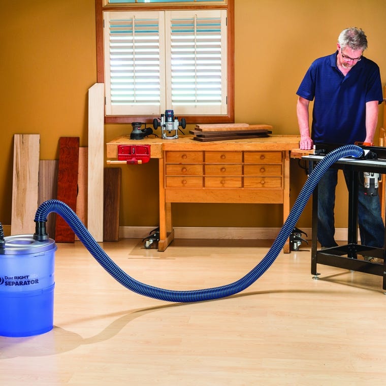 Dust Right&reg; 2-1/2'' Anti-Static Dust Hose - full pic 