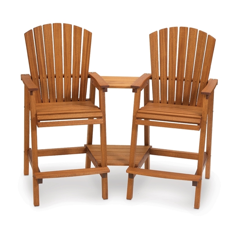 Rockler Bar Height Adirondack Chair Plan with Templates - full pic 