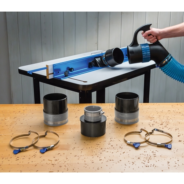 Dust Right 4'' Quick Change Multi-Port Tool Set - full pic 