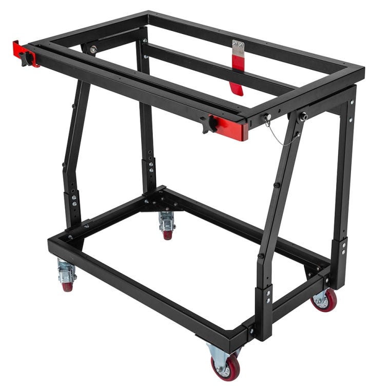 Rockler Material Mate Panel Cart and Shop Stand - full pic 