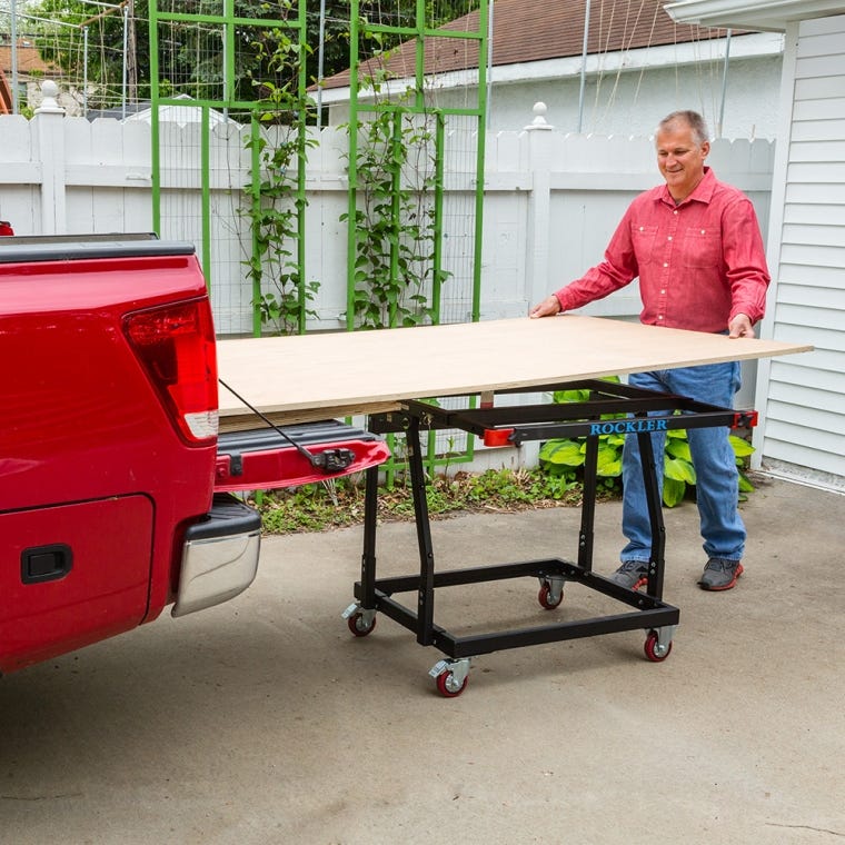 Rockler Material Mate Panel Cart and Shop Stand - full pic 