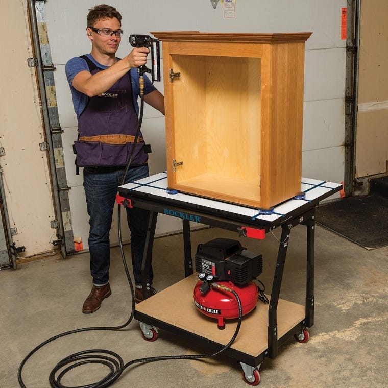 Rockler Material Mate Panel Cart and Shop Stand - full pic 