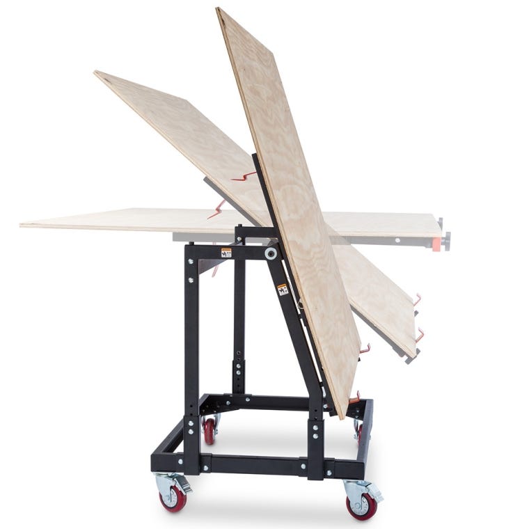 Rockler Material Mate Panel Cart and Shop Stand - full pic 