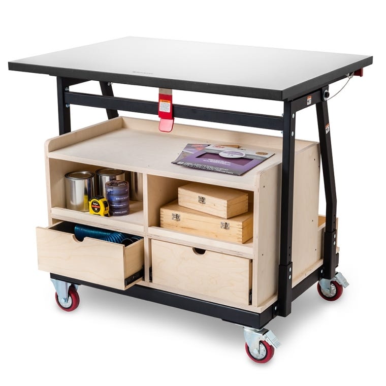 Rockler Material Mate Panel Cart and Shop Stand - full pic 