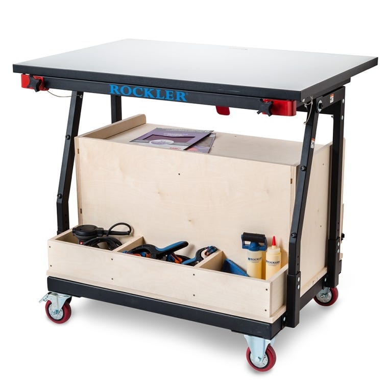 Rockler Material Mate Panel Cart and Shop Stand - full pic 
