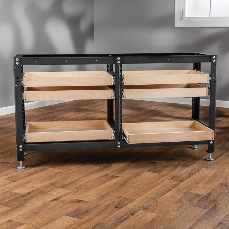 Build-Your-Own Rockler Rock-Steady Shop Stand Components - full pic 