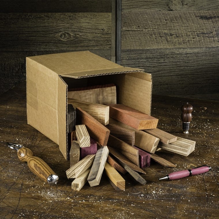 Exotic Hardwood Cutoffs - full pic 