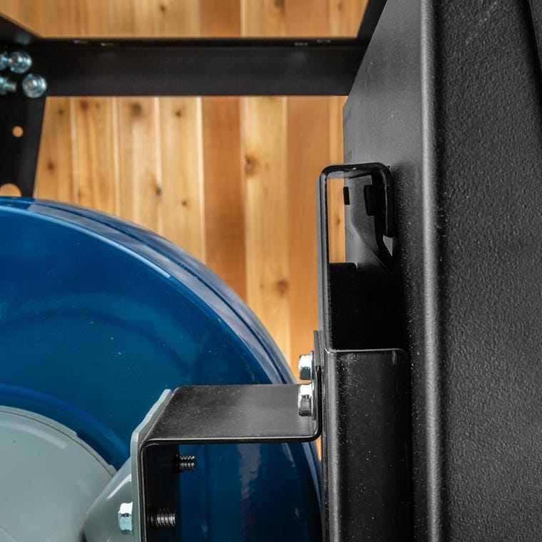 Wall-Mount Dust Collector Bracket for Rockler Pack Rack Plus - full pic 