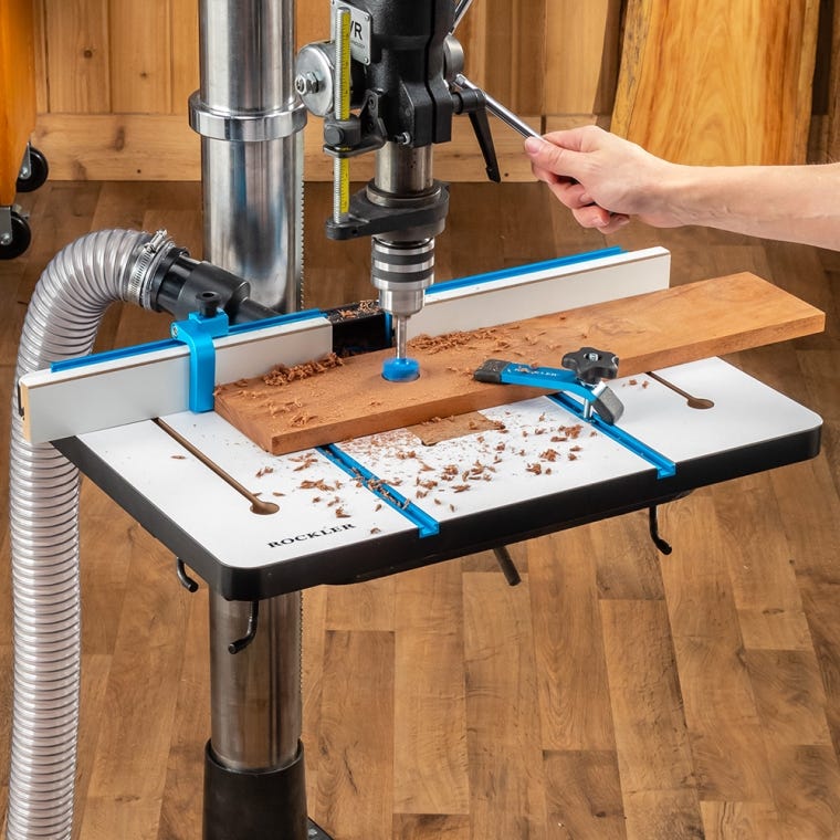 Rockler Drill Press Table and Fence - full pic 