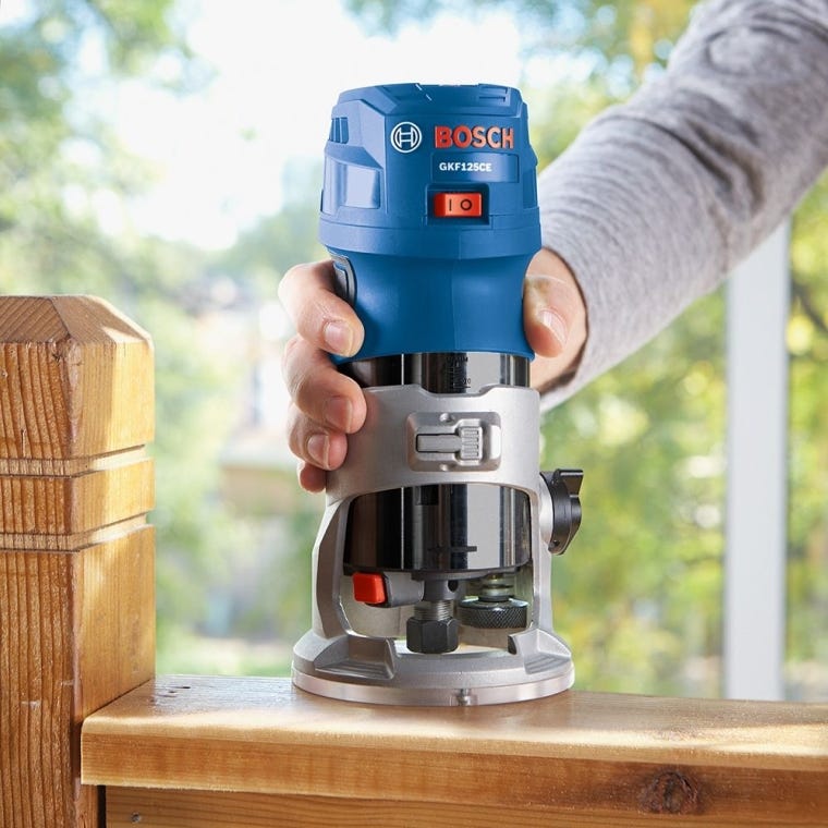 Bosch Colt 1.25 HP Variable Speed Palm Router w/LED - full pic 