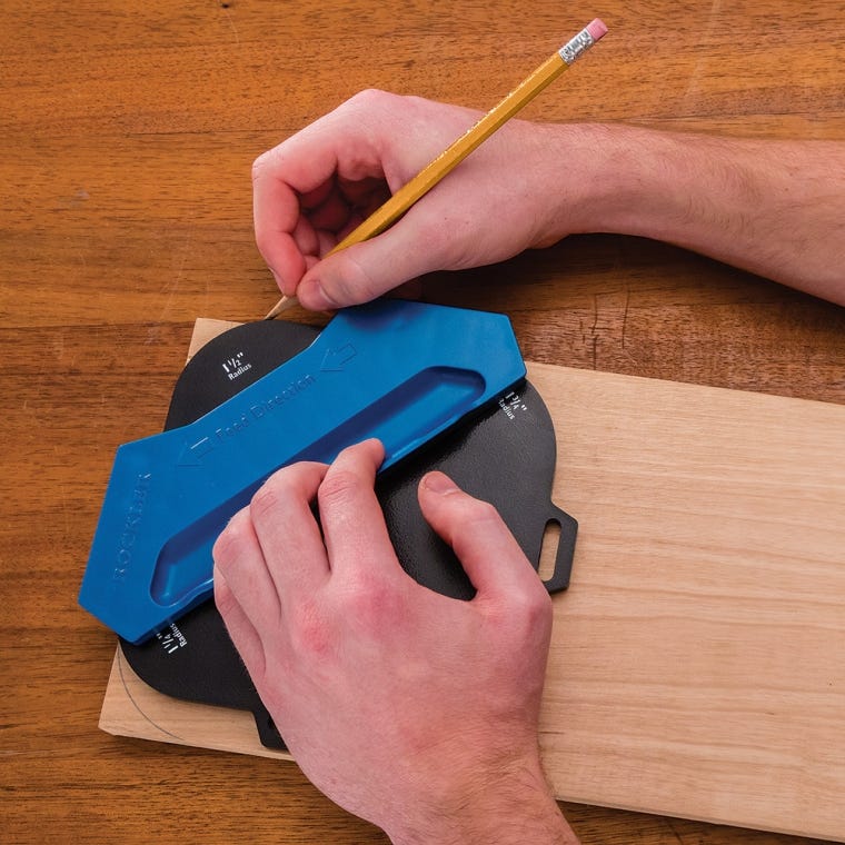 Rockler Corner Radius Routing Templates - full pic 