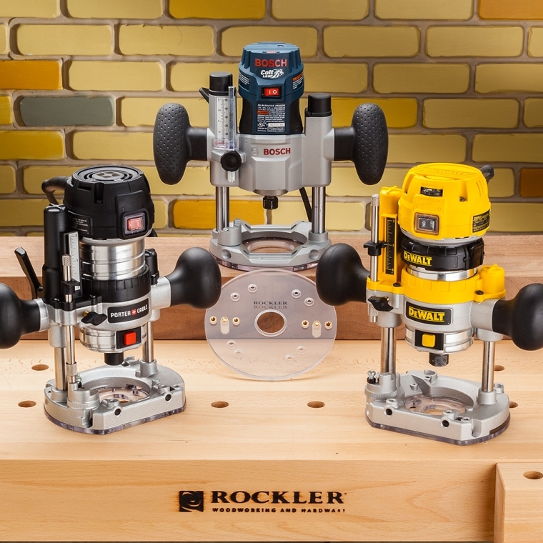 Rockler Compact Router Mortise Centering Base - full pic 