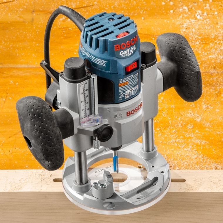Rockler Compact Router Mortise Centering Base - full pic 