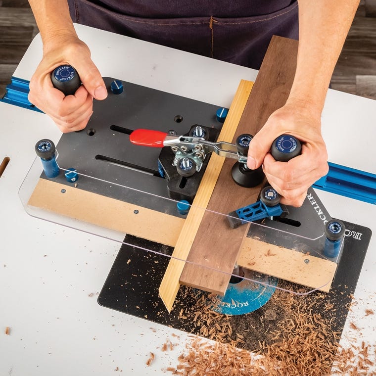 Rockler Router Table Half Lap Jig - full pic 