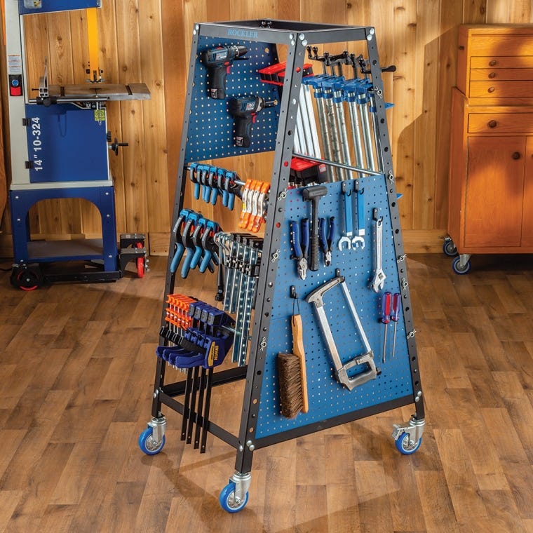 Rockler Pack Rack Plus, Clamp and Tool Storage System - full pic 