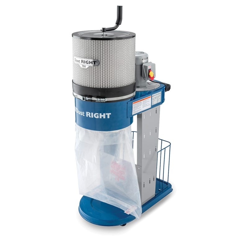 Dust Right 750 CFM Mobile Dust Collector - full pic 