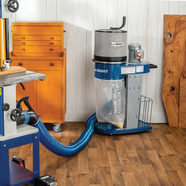 Dust Right 750 CFM Mobile Dust Collector - full pic 