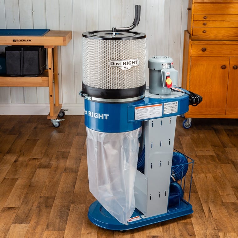 Dust Right 750 CFM Mobile Dust Collector - full pic 