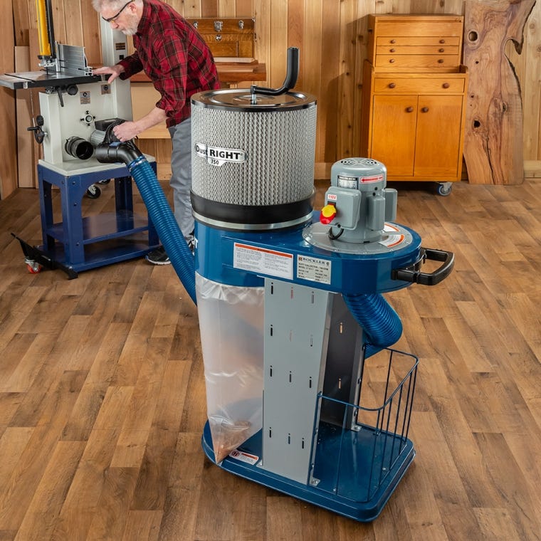 Dust Right 750 CFM Mobile Dust Collector - full pic 