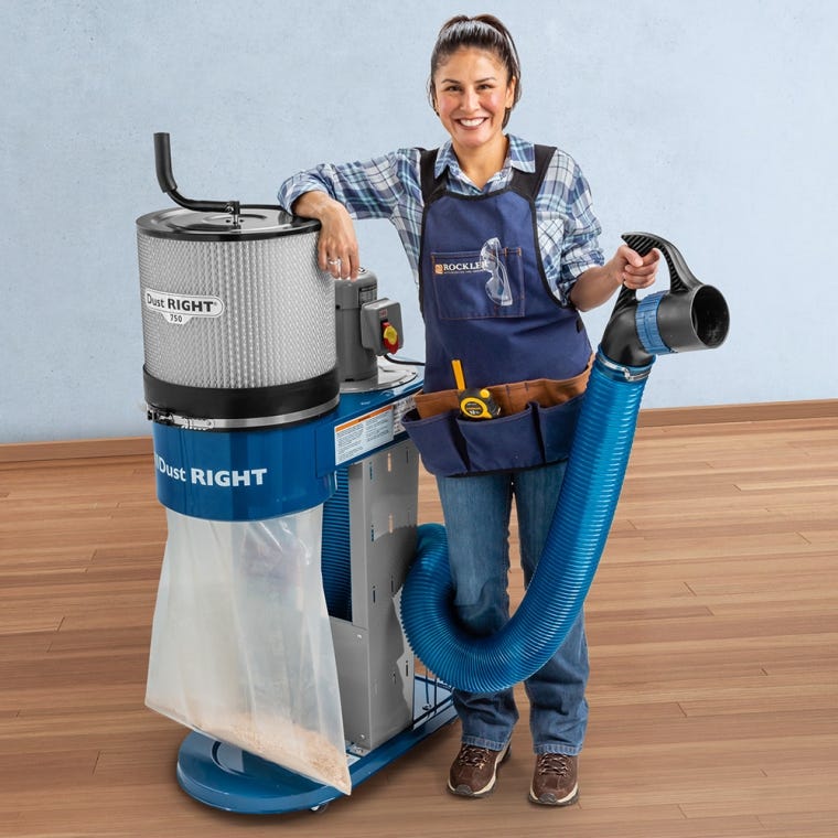 Dust Right 750 CFM Mobile Dust Collector - full pic 